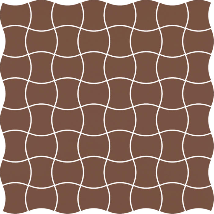 Керамогранит Paradyz MODERNIZM BROWN MOZAIKA PRASOWANA