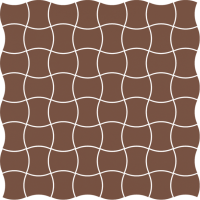 Мозаїка Modernizm Brown 308,6x308,6x6 Paradyz