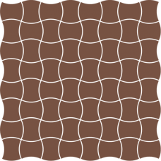 Мозаїка Modernizm Brown 308,6x308,6x6 Paradyz
