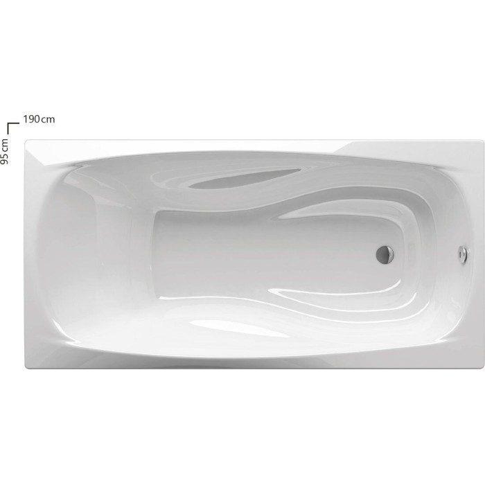 Ванна Ravak XXL 190x95 N CA91000000