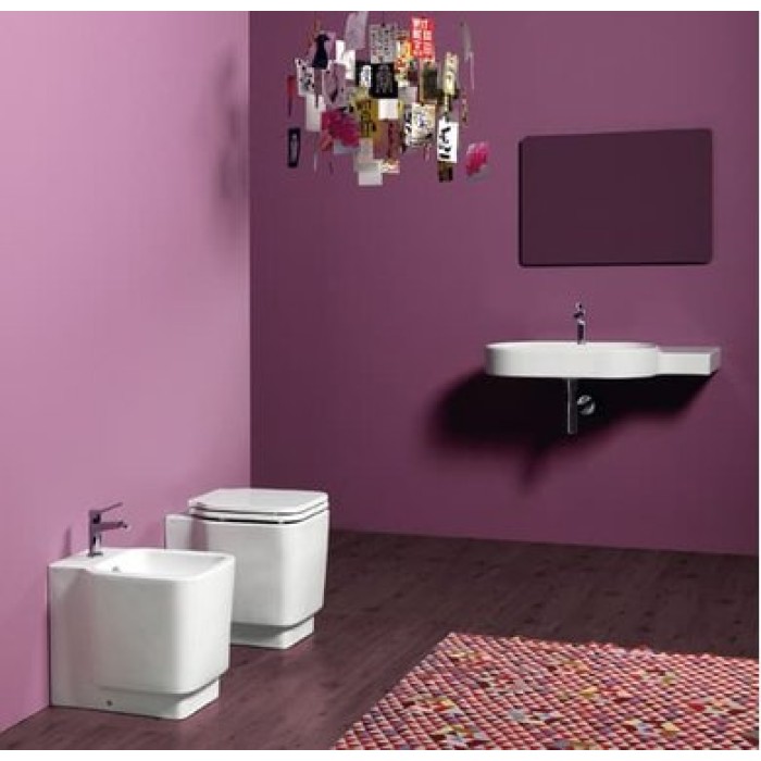 Керамическая раковина 88 см Simas Flow FL 23