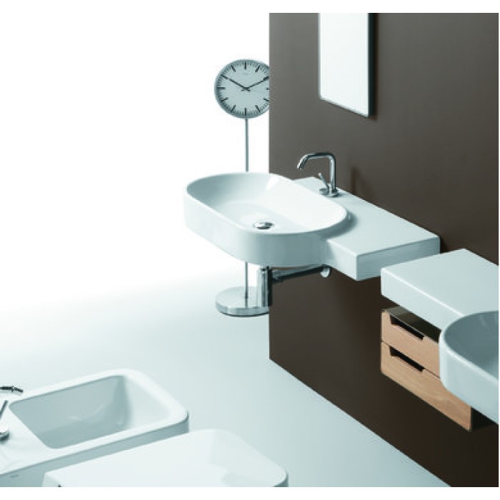 Керамическая раковина 88 см Simas Flow FL 23