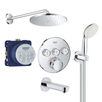 Grohe Grohtherm SmartControl Душевая система скрытого монтажа 26406SC2