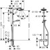 Душевая система Hansgrohe Crometta 160 (27264400)