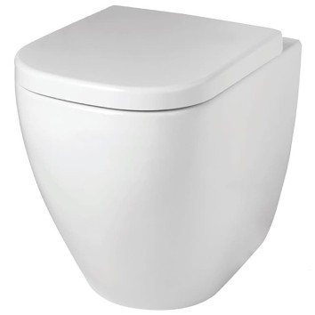 Напольный унитаз безободковый Artceram Faster (FSV004 01;00) white glossy