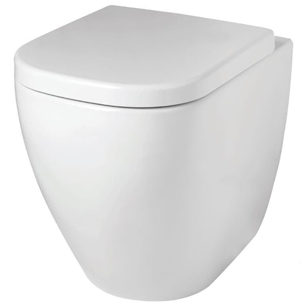 Напольный унитаз безободковый Artceram Faster (FSV004 01;00) white glossy