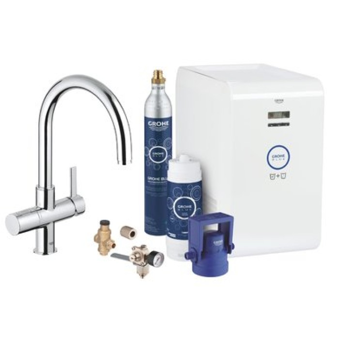 Смеситель со стартовым комплектом GROHE Blue Professional 31323001