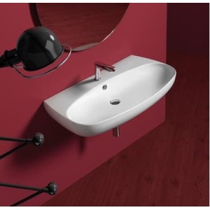 Керамическая раковина 100 см Simas Vignoni VI 12