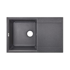 Кухонная мойка Lidz 790x495/230 BLA-03 (LIDZBLA03790495230)