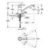 Смеситель для раковины GROHE Get 32891000