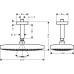 Верхний душ Hansgrohe Raindance Select E 300 2jet 27384400