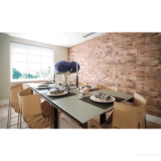 Керамогранит Zeus Ceramica Cottage ZNxCT2 RED 9×600×300 под камень