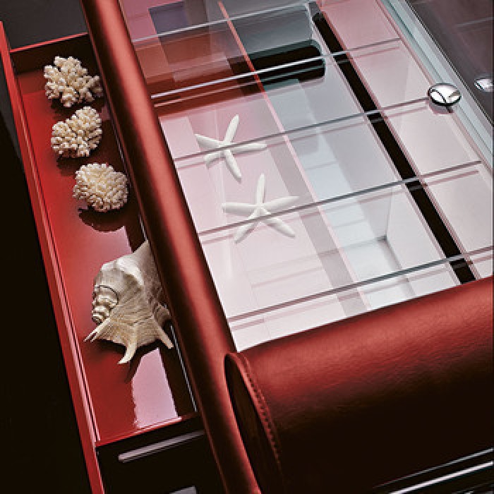 Gruppo Treesse Milo Ванна в стиле арт-деко 200x78xh90 см, стеклянная