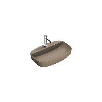 Керамическая раковина 65 см Catalano Green Lux, marrone satinato