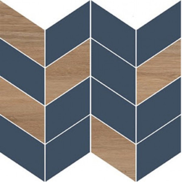Декор OPOCZNO PL+ LOVE YOU NAVY HALF MOSAIC SATIN 11×290×290
