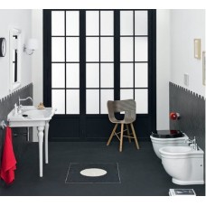 Керамическая раковина 92 см Artceram Hermitage, black glossy (HEL005 03;00)