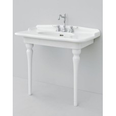 Керамическая раковина 92 см Artceram Hermitage, black glossy (HEL005 03;00)
