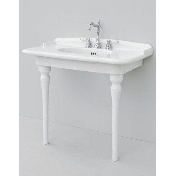 Керамическая раковина 92 см Artceram Hermitage, black glossy (HEL005 03;00)