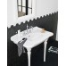 Керамическая раковина 92 см Artceram Hermitage, black glossy (HEL005 03;00)
