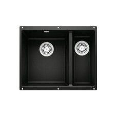 Мойка для кухни Blanco  ROTAN 340/160-U SILGRANIT чёрный 526096
