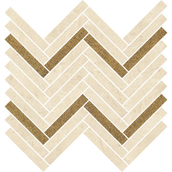 Плитка Paradyz SUNRISE BEIGE MOZAIKA CIĘTA POŁYSK