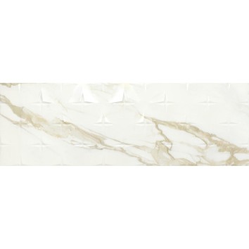 Плитка BALDOCER ADAGGIO GOLD FLASH 11×1200×400 под мрамор для ванной и кухни