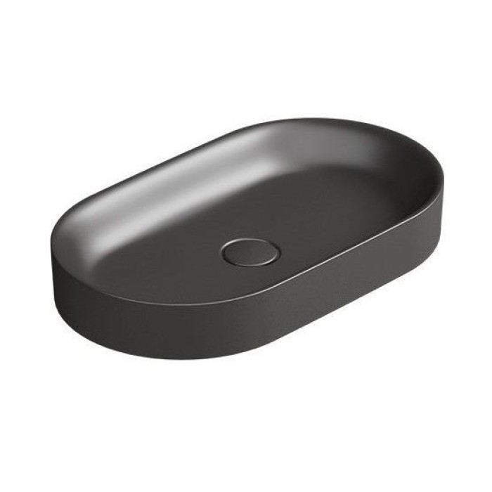 Керамическая раковина 60 см Catalano Horizon, nero satinato