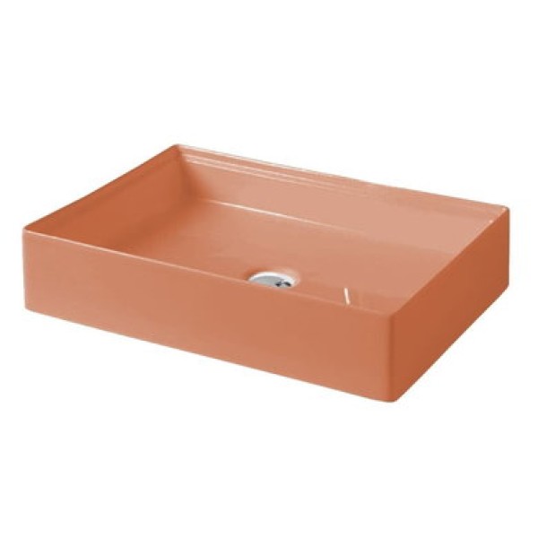Керамическая раковина 55 см Artceram Scalino, orange cameo (SCL002 13;00)