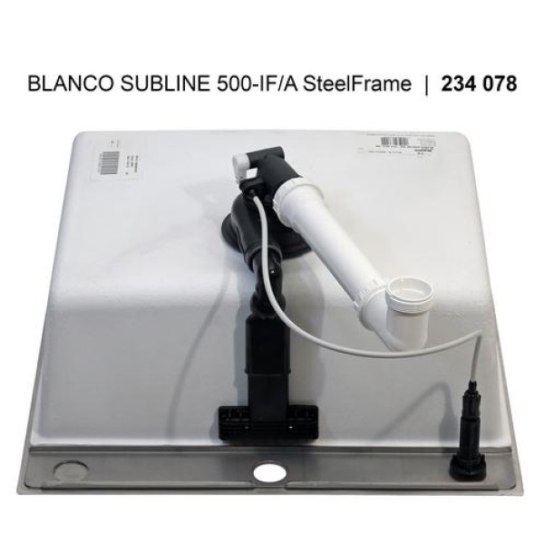 Мойка для кухни Blanco Subline 500-IF/A антрацит  524111