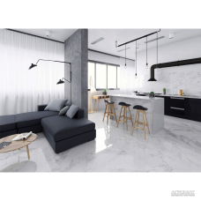 Керамограніт Argenta Carrara White Shine 60x60 см