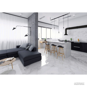 Керамограніт Argenta Carrara White Shine 60x60 см