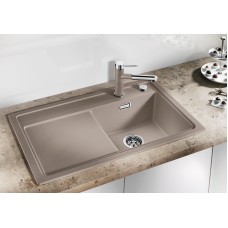 Мойка для кухни Blanco Zenar 45 S с доской из стекла чаша справа серый бежевый 523720