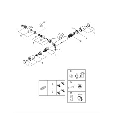 Grohe Grohtherm 800 Cosmopolitan Термостат для душа (34765000)