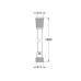 Плитка керамогранит Grohe Silverflex Душевой шланг 150 см (28364000) для пола Плитка керамогранит Grohe Silverflex Душевой шланг 150 см (28364000) для пола