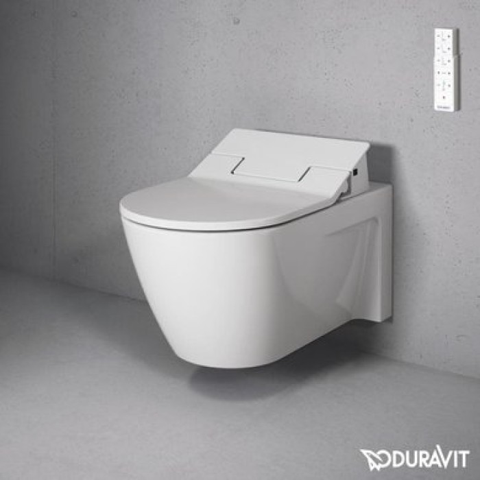 Плитка керамогранит Подвесной унитаз Duravit Starck 2 SensoWash 2533590000 для пола