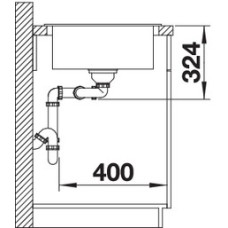 Мойка для кухни Blanco Legra 8 S шампань 523167