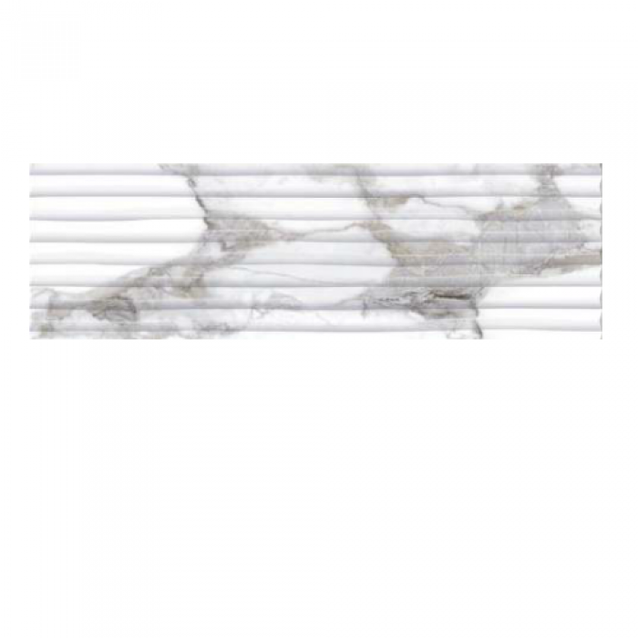 Плитка  PERONDA HAUTE WHITE DECOR SP/33,3X100/R 10×1000×333 под мрамор