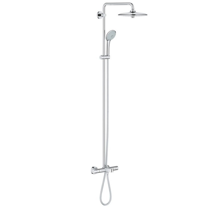 Плитка керамогранит Grohe Euphoria System 260 Душевая система для ванны с термостатом (27475001) для пола