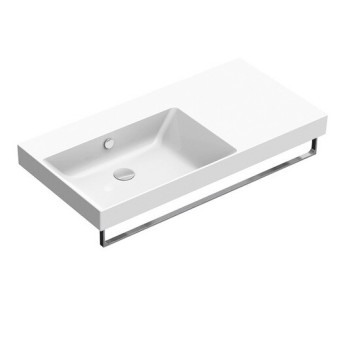 Керамическая раковина 100 см Catalano NEW ZERO, bianco lucido