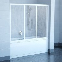 Шторка для ванны Ravak AVDP3- 160 Белый RAIN
