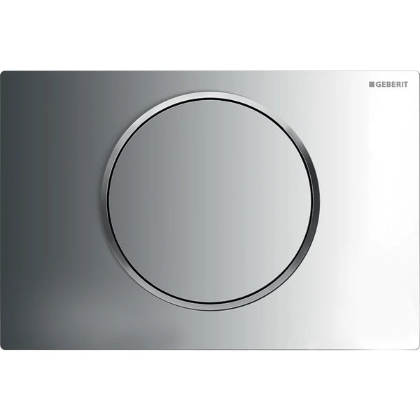 Клавиша смыва Geberit Sigma10, хром/хром матовый 115.758.KH.5