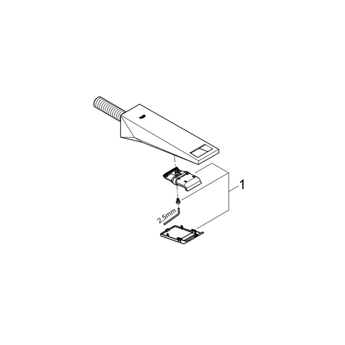 Grohe Allure Brilliant Излив для ванны (13299000)