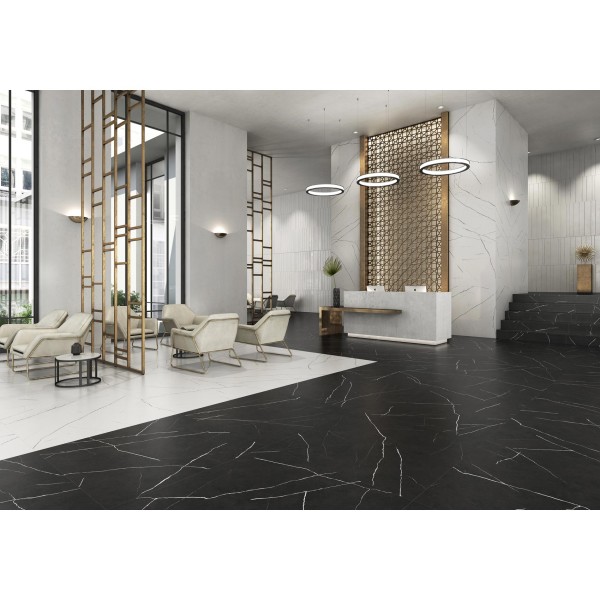 Ступени EXAGRES PELDANO RECTO MARKINA NERO 12×1200×330 под мрамор