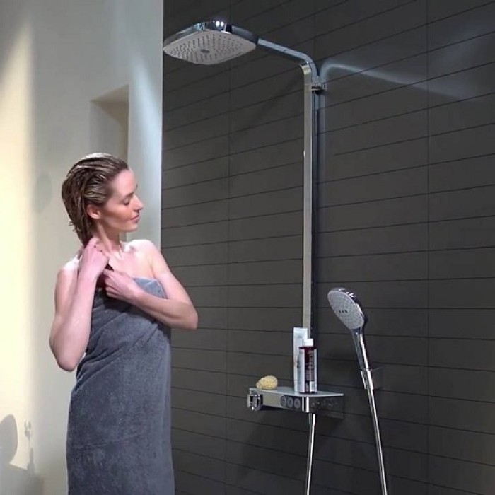Душевая система Hansgrohe Raindance Select E 300 3jet Showerpipe (27127400)