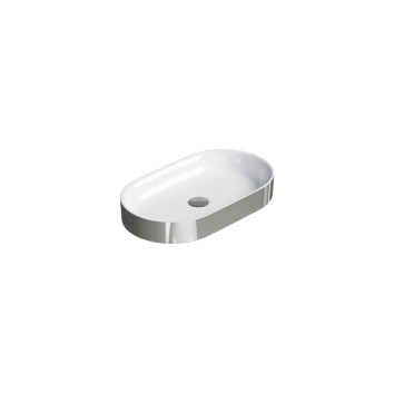 Керамическая раковина 60 см Catalano Horizon, argento-bianco