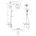 Душевая система Hansgrohe Croma 220 Showerpipe (27185000)