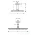 Верхний душ Hansgrohe PuraVida 27390400