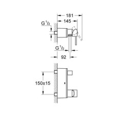 Смеситель однорычажный Grohe Allure 32846000