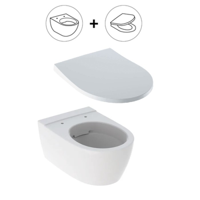 Подвесной унитаз Geberit iCon, 500.784.01.1