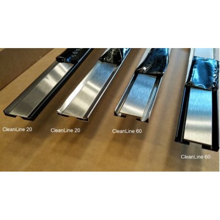Дренажный канал Geberit CleanLine20, L30-130 см (154.451.KS.1) Дренажный канал Geberit CleanLine20, L30-130 см (154.451.KS.1)